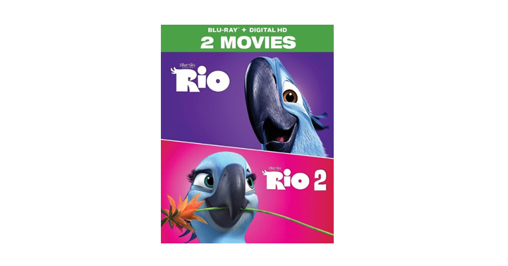 Rio: 2-Movie Collection on Blu-ray – 2 Discs – Just $9.99!