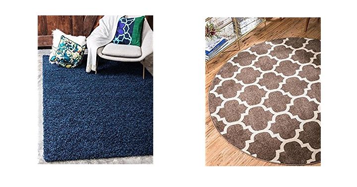 Save up to 50% off area rugs!