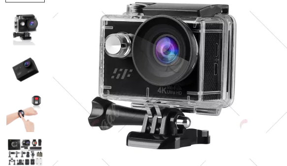 Siroflo Ultra HD 4K Action Camera With Water Resistant Case—$37.99!!