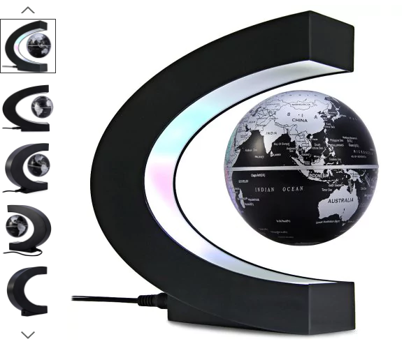 Wow! Magnetic Floating Globe With LED Light Just $14.49!
