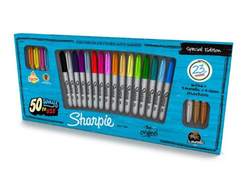 Sharpie Special Edition 23-Piece Permanent Marker Pack – Only $15.29!