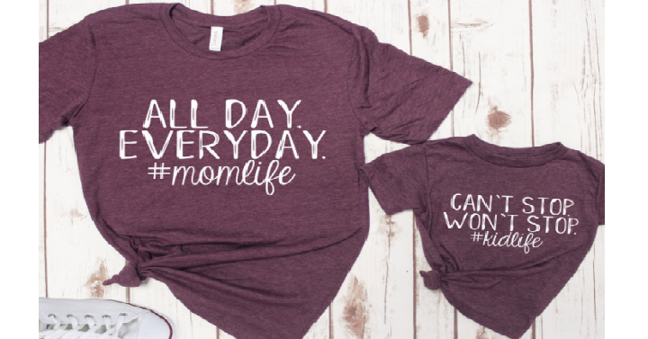 Mommy & Me Tees Only $13.99 on Jane!