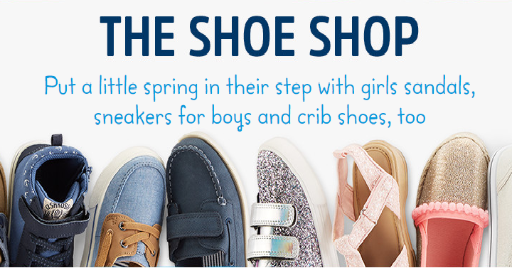 Osh Kosh: Buy 1 Pair of Shoes, Get 1 Pair FREE! Shoes for Only $8.50!