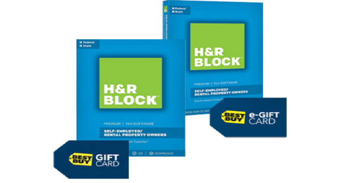 Best Buy: Purchase H&R Block Tax Software, Get a $5.00 Best Buy Gift Card!