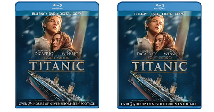 Titanic DVD & Digital Copy Included DVD + Blu-ray + Digital | Box Set Only $16.41! (Reg. $22)