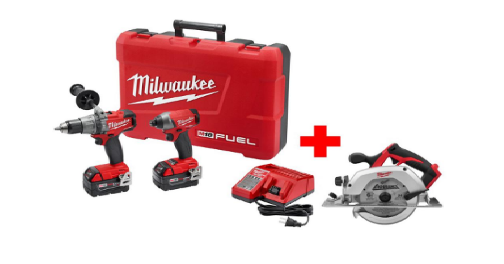 Home Depot: Save up to 50% off Select Milwaukee Combo Kits & Power Tools! Today Only!