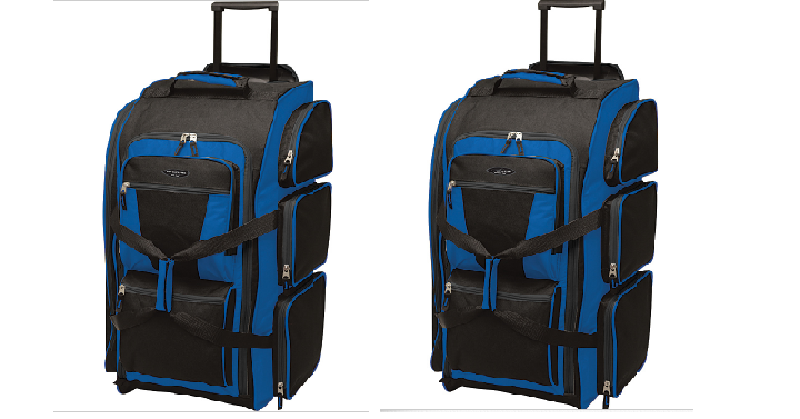 Travelers Club Luggage 30″ Xpedition Multi-Pocket Rolling Duffel Only $23.99 Shipped! (Reg. $100)