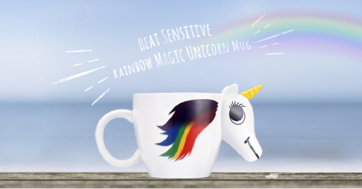 Magic Unicorn Ceramic Color Changing Cup Only $7.50 Shipped!