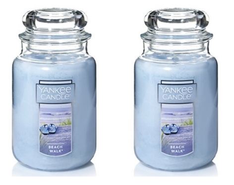 Yankee Candle Large Jar Candle, Beach Walk – Only $12.09!