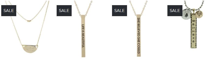Inspirational Jewelry – 2 for $12!