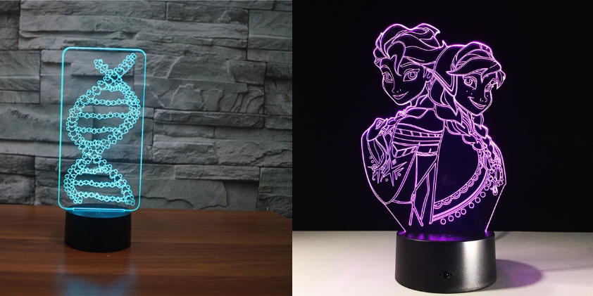 Disney, Superhero & Star Wars and More 3D Illusion Decorative Lights Only $14.99 + FREE Shipping!