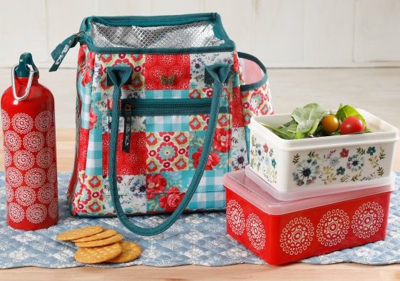 Pioneer Woman Patchwork 4-pc Lunch Combo Set—$19.98!