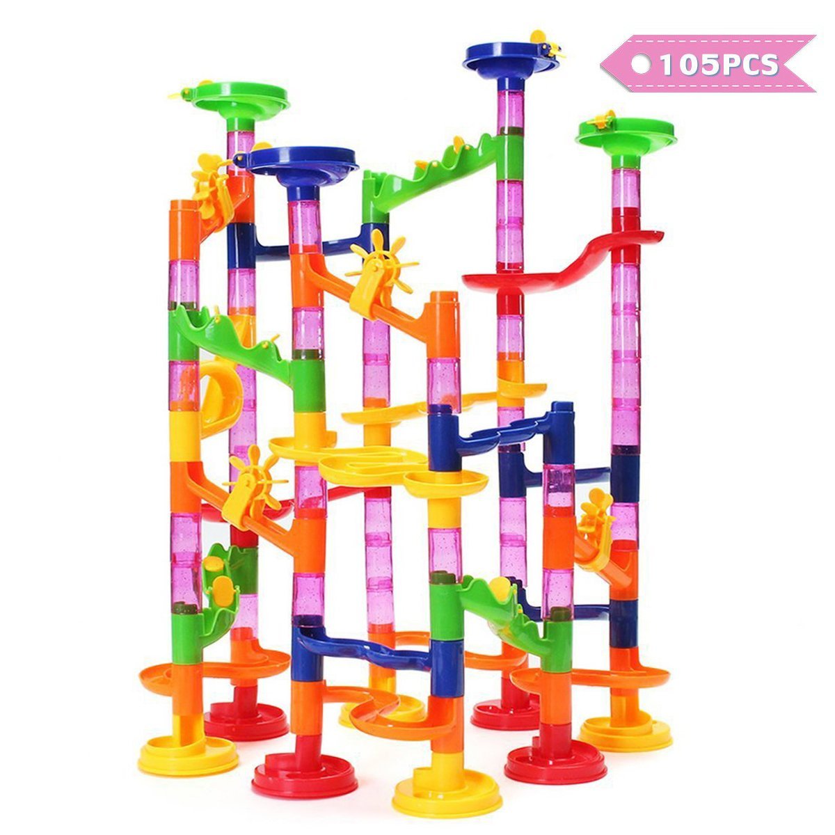 Marble Race Coaster Set (105 Pieces) Only $16.56!