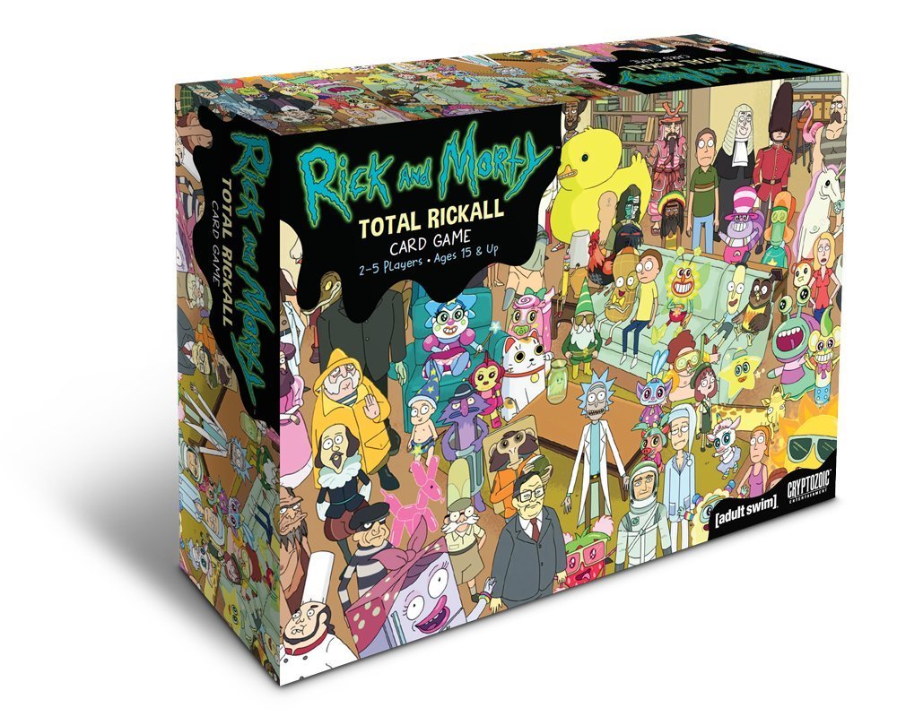 Rick and Morty Total Rickall Cooperative Card Game Only $8.30!