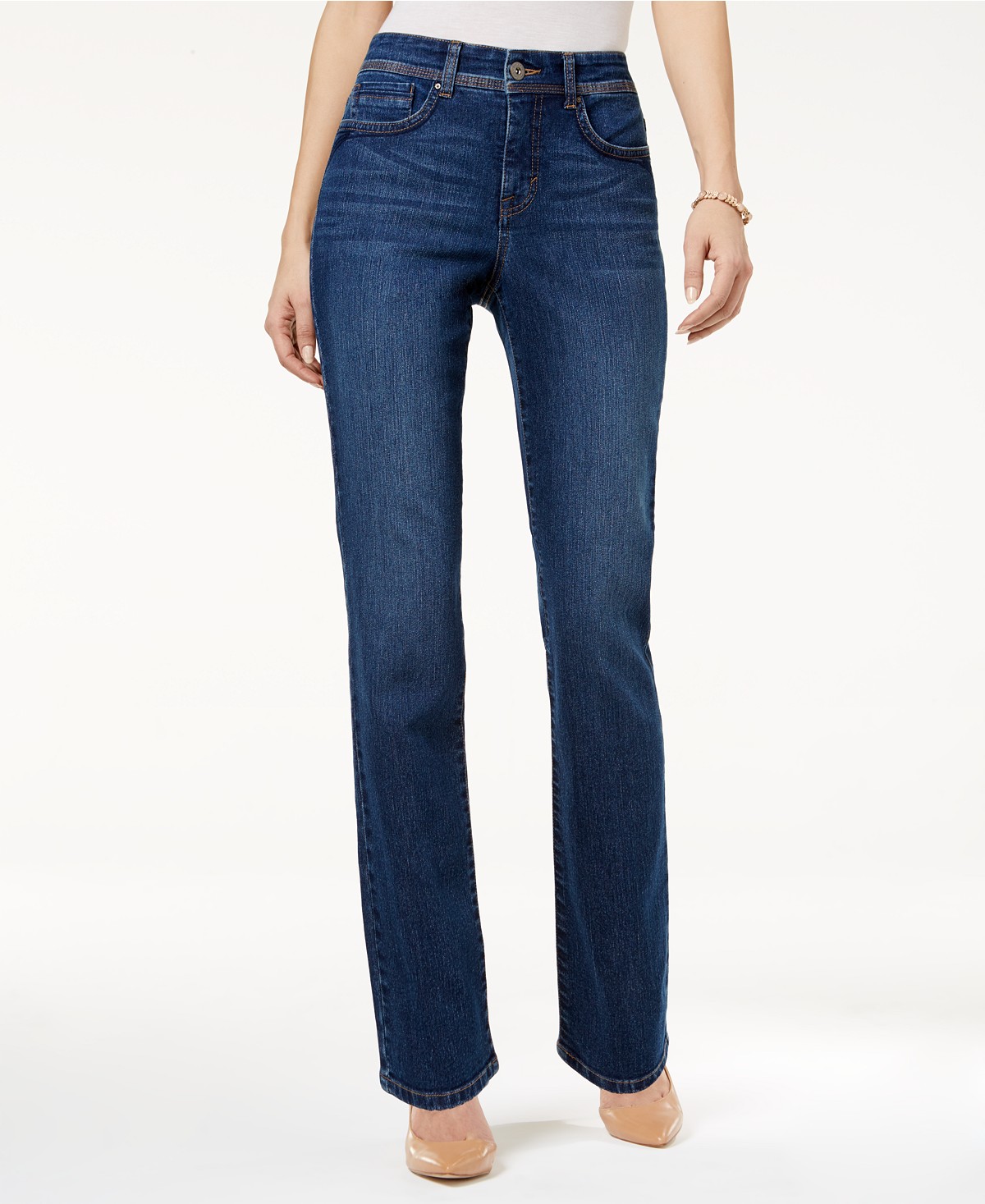 Style & Co Tummy-Control Straight-Leg Jeans Just $24.50! HALF OFF!!