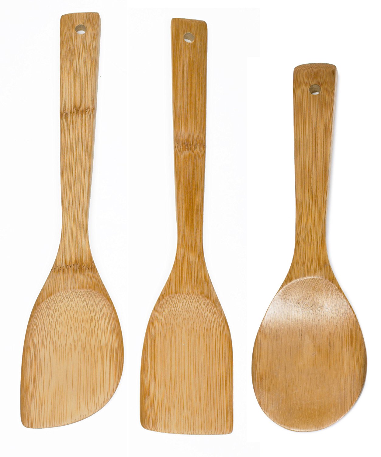 Amazon: Cookware Spoon Set 3 Piece Bamboo Only $3.77!