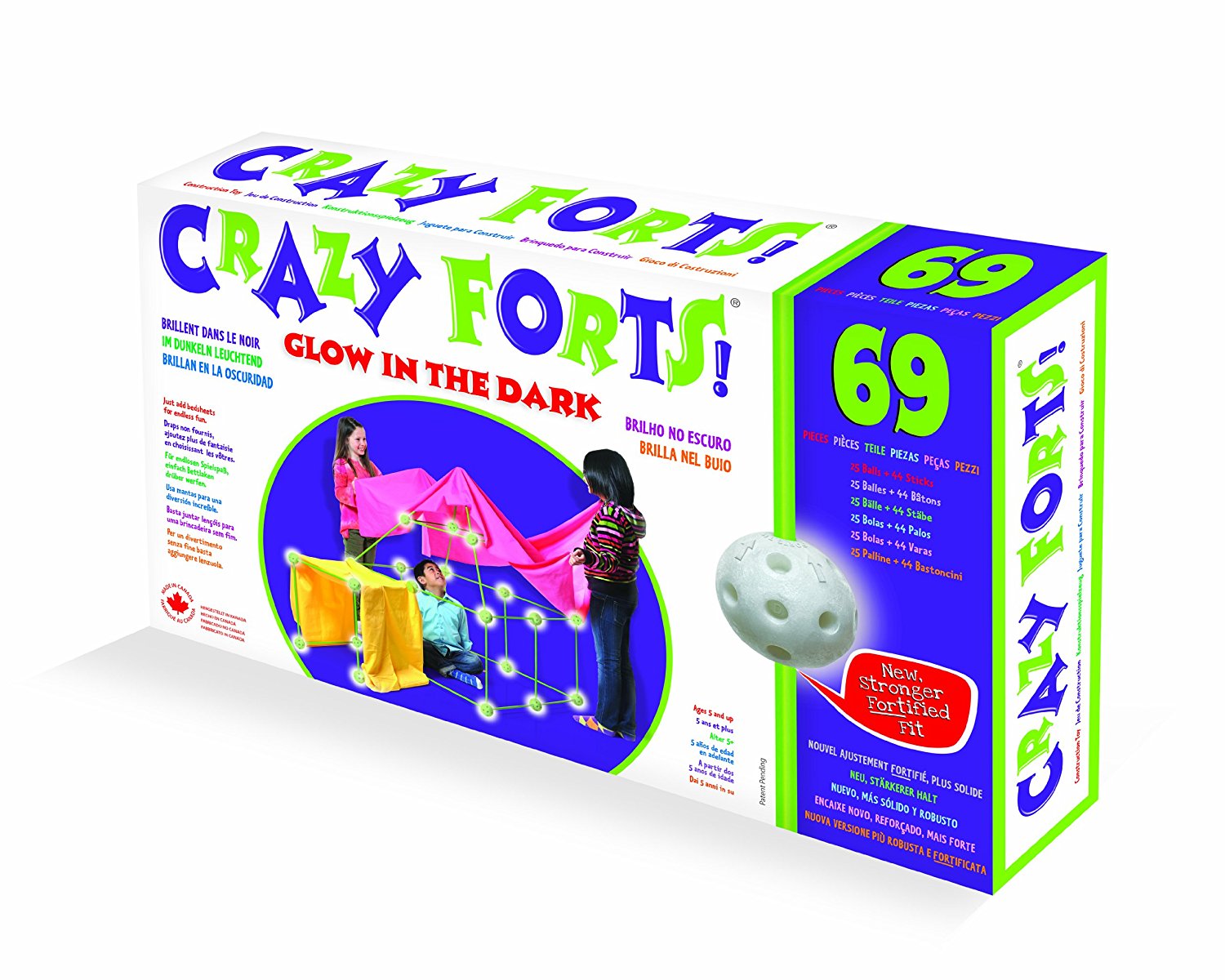 Everest Toys Crazy Forts (Glow in the Dark) 69 Pieces Only $33.56 Shipped!