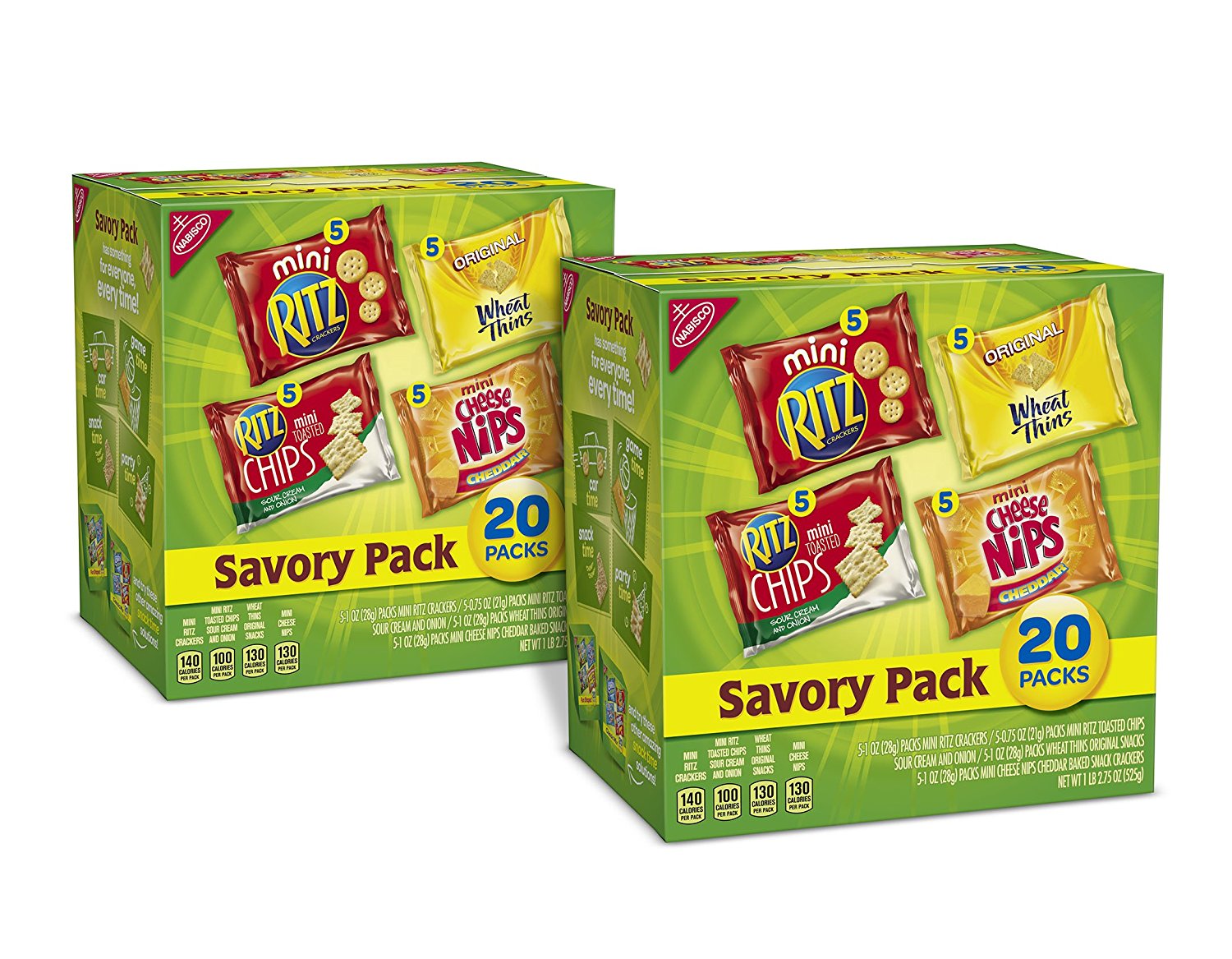 Nabisco Savory Cracker Variety Snack Packs (40 Count) Only $13.26 Shipped!