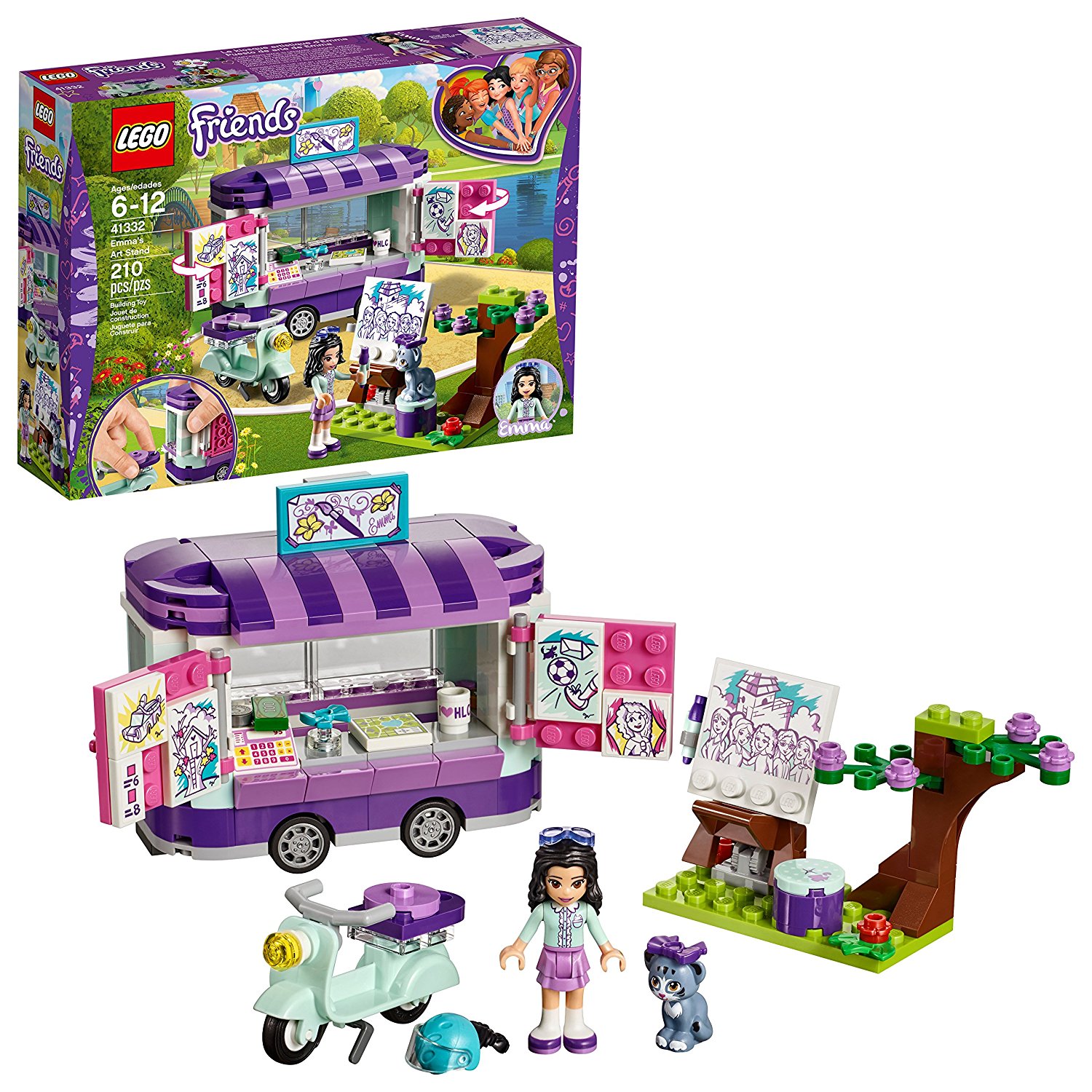 LEGO Friends Emma’s Art Stand Building Kit Only $15.99! (Reg $19.99)