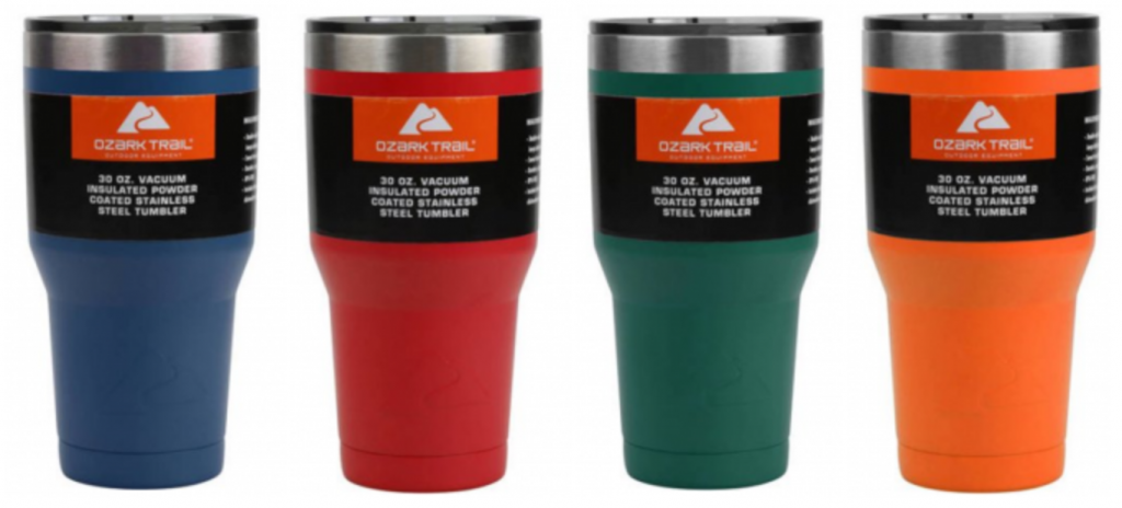 Ozark Trail 30-Ounce Double-Wall, Vacuum-Sealed Tumbler for just $5.00!