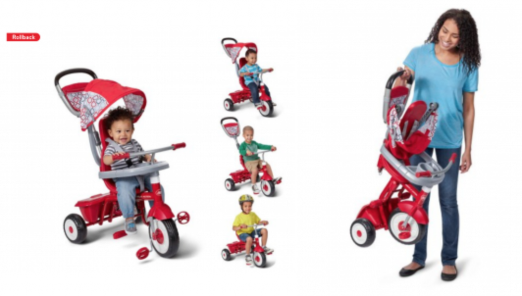 Radio Flyer EZ Fold Stroll ‘N Trike $88.00! (Reg. $139.97)