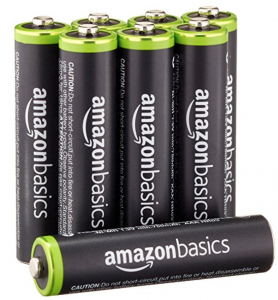 AmazonBasics AAA Rechargeable Batteries 8-Pack Just $9.49!