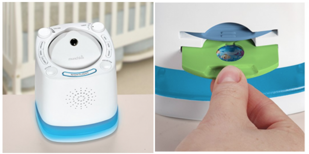 Munchkin Nursery Projector and Sound System $24.96!