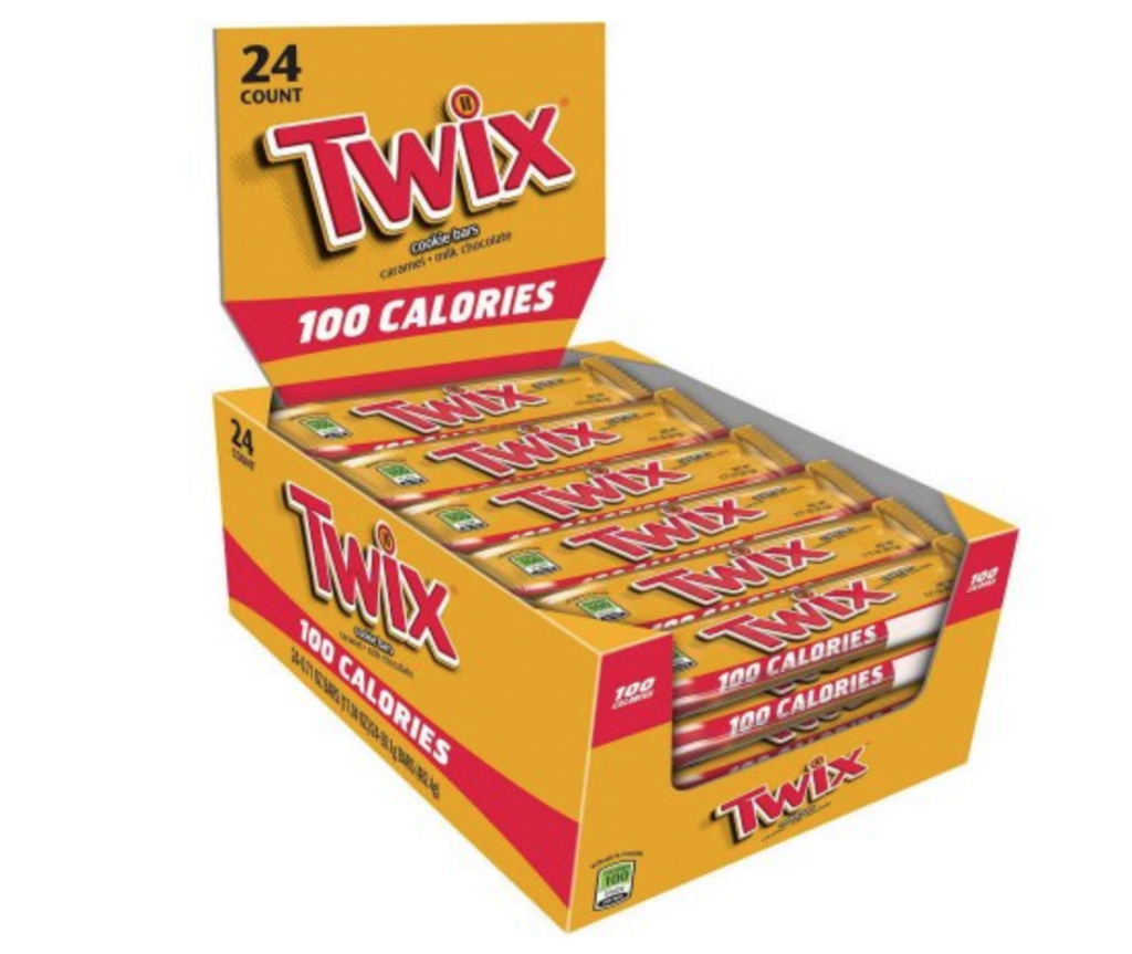 Twix Caramel Cookie 100 Calorie Candy Bars 24-Count Just $8.96!