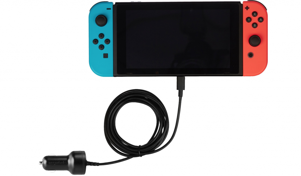 AmazonBasics Car Charger for Nintendo Switch Just $12.74!
