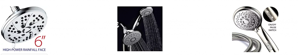 Save On Luxury Showerheads Today Only On Amazon!