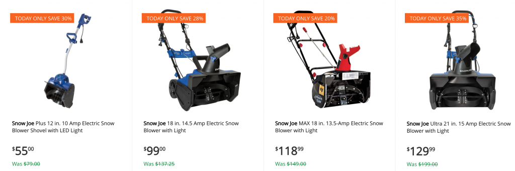 Save Up To 40% Off Generators & Snow Blowers Today Only At Home Depot!