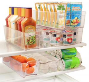 Greenco 6-Piece Refrigerator and Freezer Stackable Storage Organizers Just $28.89!