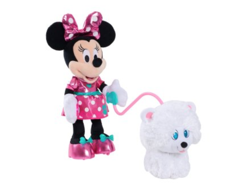 Minnie’s Walk & Play Puppy Feature Plush Just $35.49 Shipped!