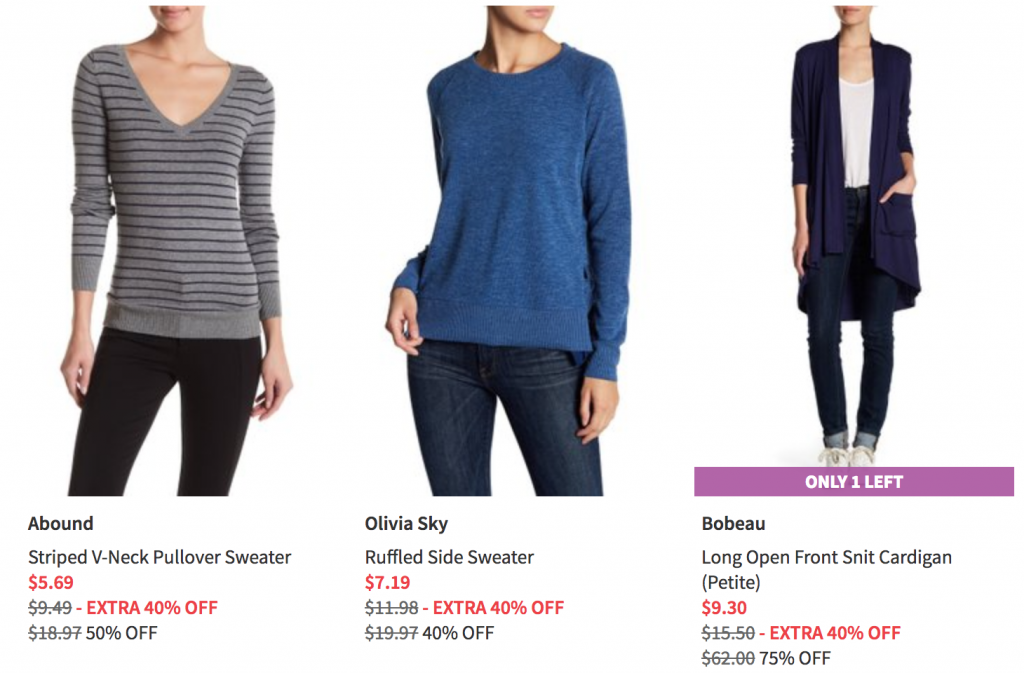 Take An Additional 40% Off Women’s Clearance At Nordstrom Rack!