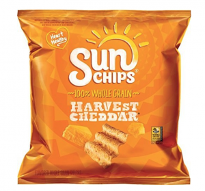 SunChips Harvest Cheddar Flavored Multigrain Snacks 1oz 104-Count Just $29.03 Shipped!