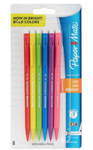 Paper Mate SharpWriter Mechanical Pencils, 0.7mm 6-Pack Just $1.90!