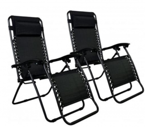 Set of 2 Zero Gravity Outdoor Chairs Just $39.99!