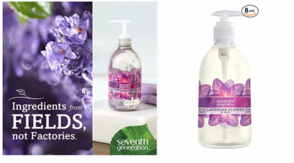 Seventh Generation Hand Wash Soap, Lavender Flower & Mint 8-Pack Just $16.70 Shipped!