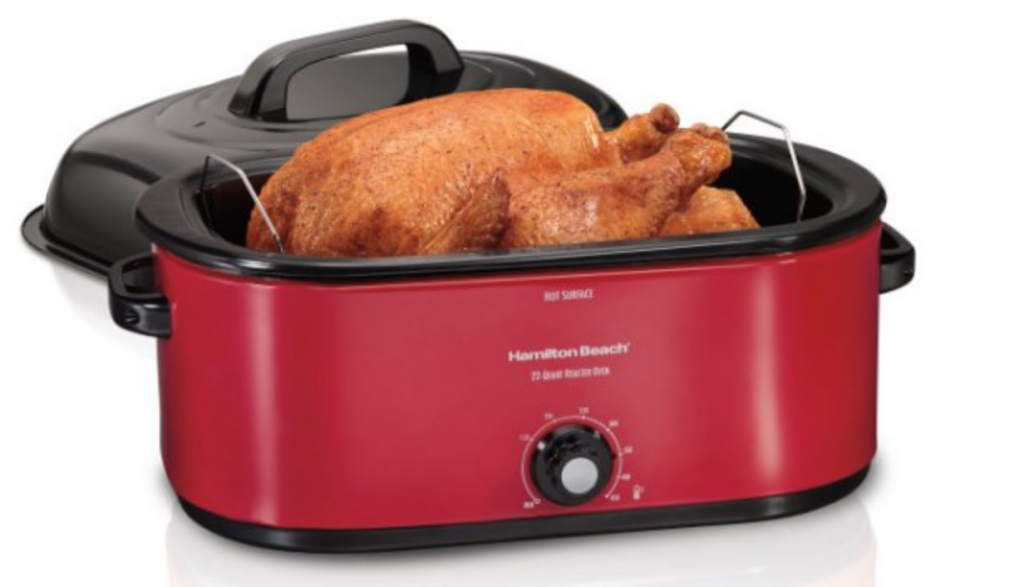 Hamilton Beach 28 lb Turkey Roaster Oven Just $23.56! (Reg. $44.19)