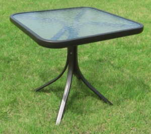 Mainstays Square Outdoor Glass Side Table Just $15.00!