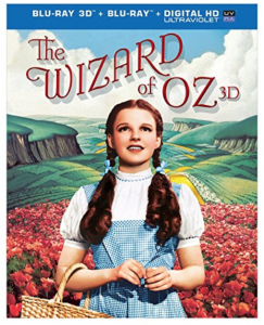 The Wizard of Oz 75th Anniversary Edition 3D/Blu-ray/Digital Just $9.99!