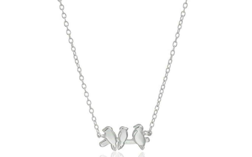 Sterling Silver Birds on a Branch Necklace Just $13.99! (Reg. $40.00)