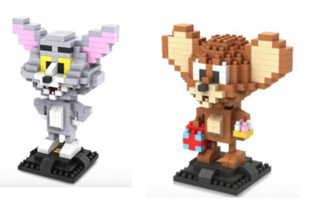 Tom and Jerry Cat Building Block Kit Just $1.59 Shipped!