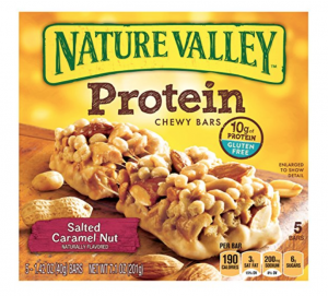 Nature Valley Chewy Granola Bar Salted Caramel Nut 5-Count Just $1.99 Shipped!