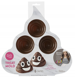 Silicone Poop Swirl Baking Mold Just $4.99!
