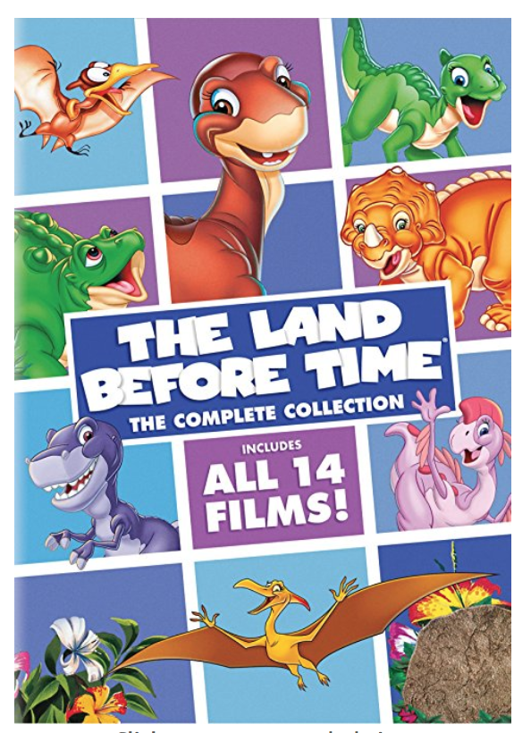 The Land Before Time: The Complete Collection DVD Box Set $28.99! (Reg. $59.98)