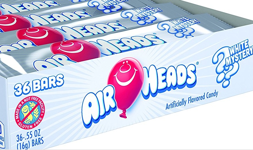 Airheads Candy Individually Wrapped Bars, White Mystery (Bulk Pack of 36)  – Only $4.21!