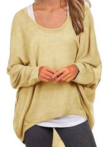 Casual Oversized Baggy Off-Shoulder Shirt as low as $10!