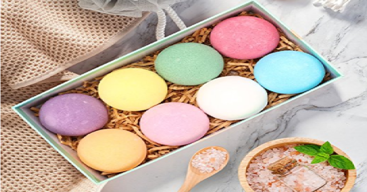 BESTOPE Bath Bombs Gift Set (Set of 8) Only $11.99! That’s Only $1.50 Each!