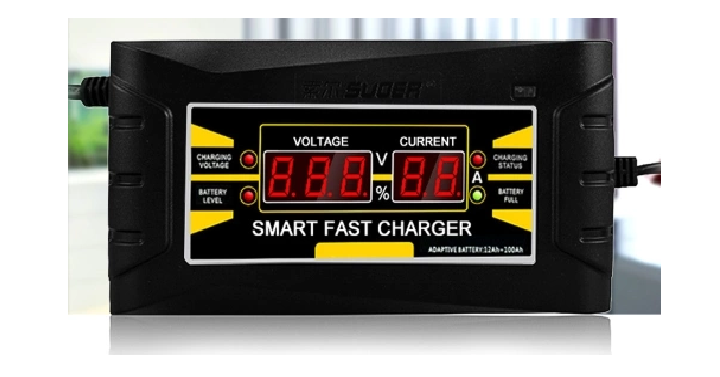 Full Automatic Car Battery Charger Only $10.49 Shipped!